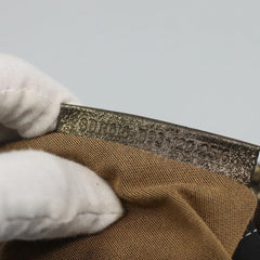 Fendi Mia Tote Metallic Zucca Canvas