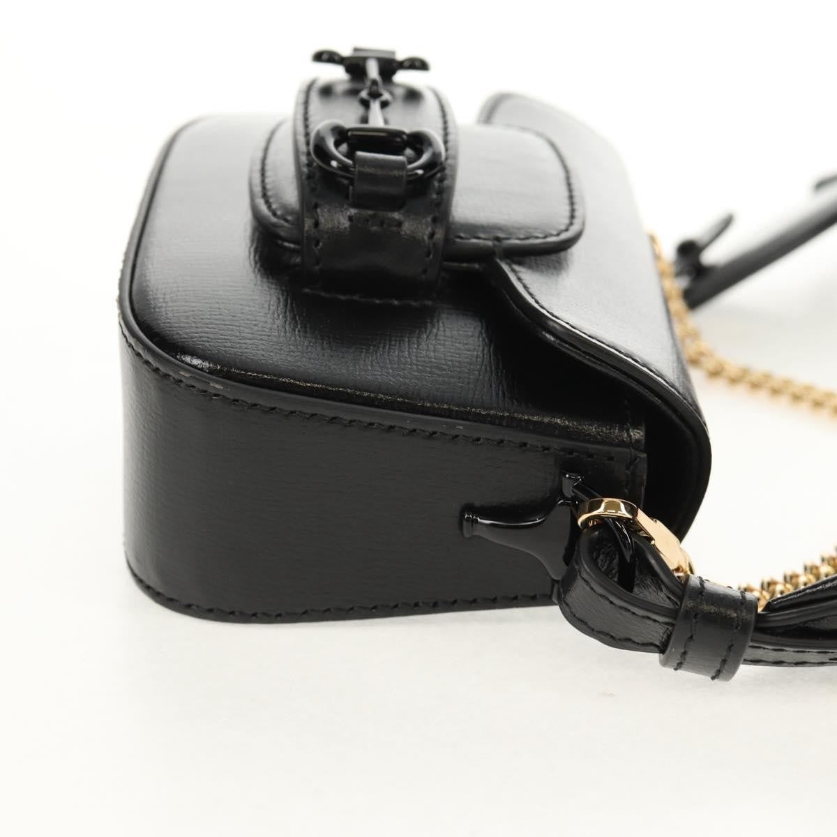 Gucci Vintage Horsebit Shoulder bag Leather