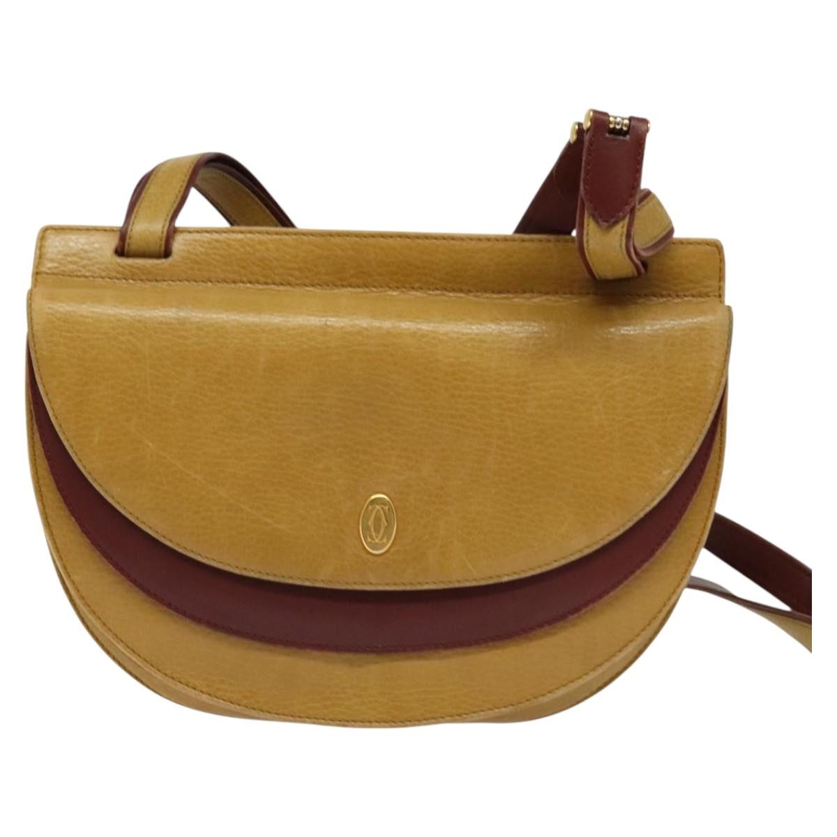 cartier Must de Cartier Shoulder Bag Leather