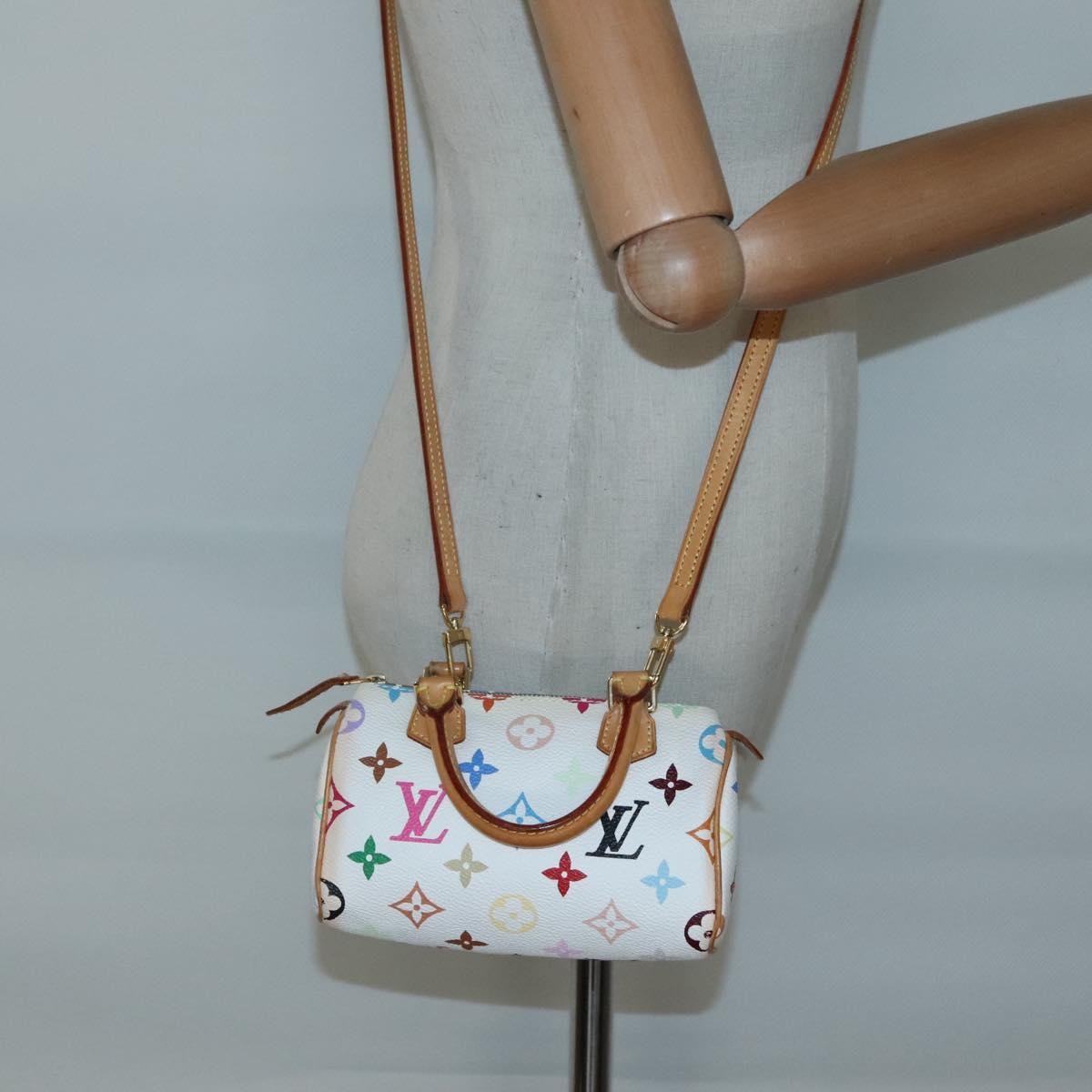 Louis Vuitton Speedy Mini HL Handbag Monogram Multicolor