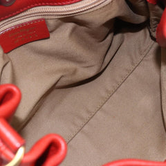 Salvatore Ferragamo Gancini Shoulder Bag Leather