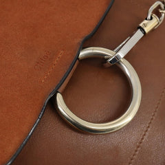 Chloe Faye Backpack Leather and Suede