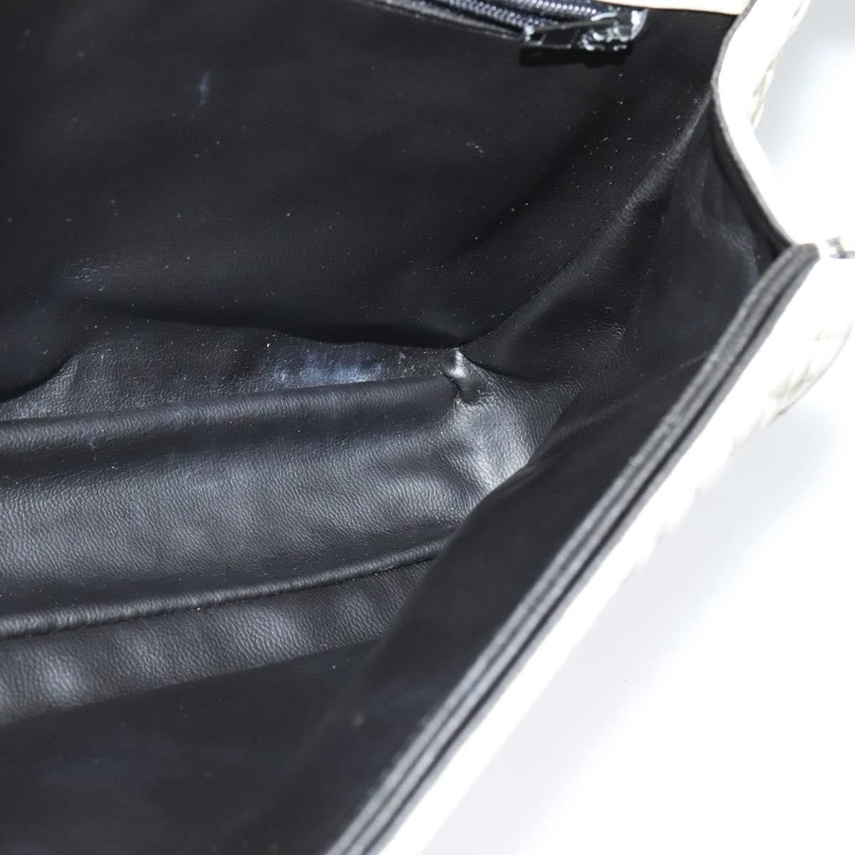 Bally Vintage Chain Shoulder Bag Quilted Leather