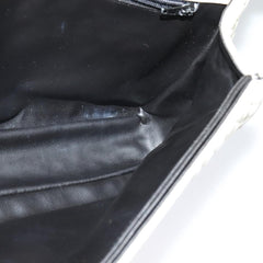 Bally Vintage Chain Shoulder Bag Quilted Leather