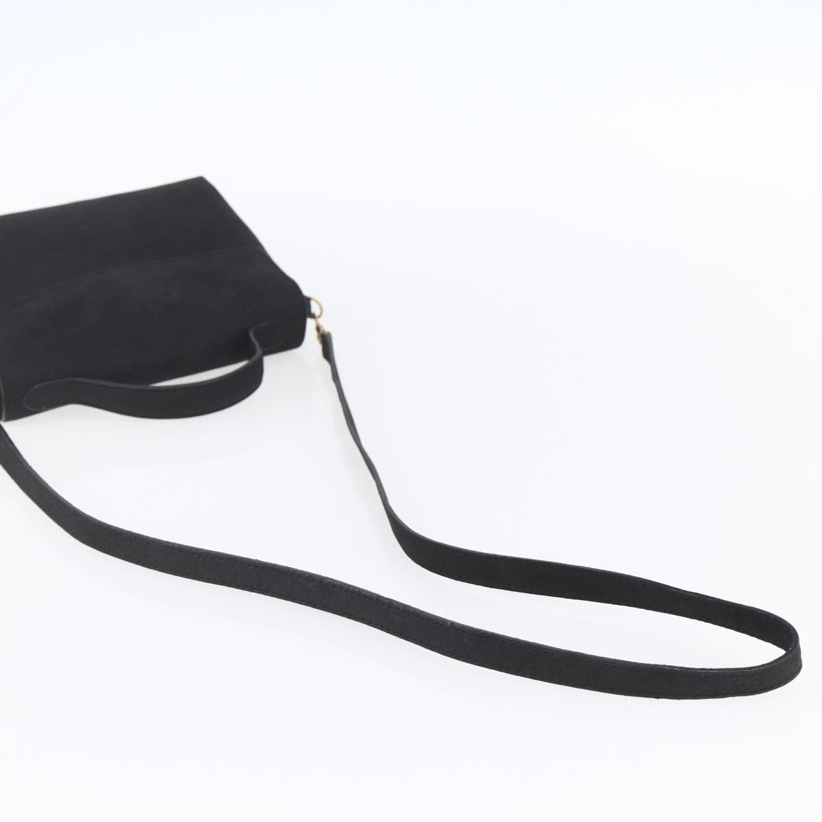 Celine Circle Logo Shoulder Bag Leather