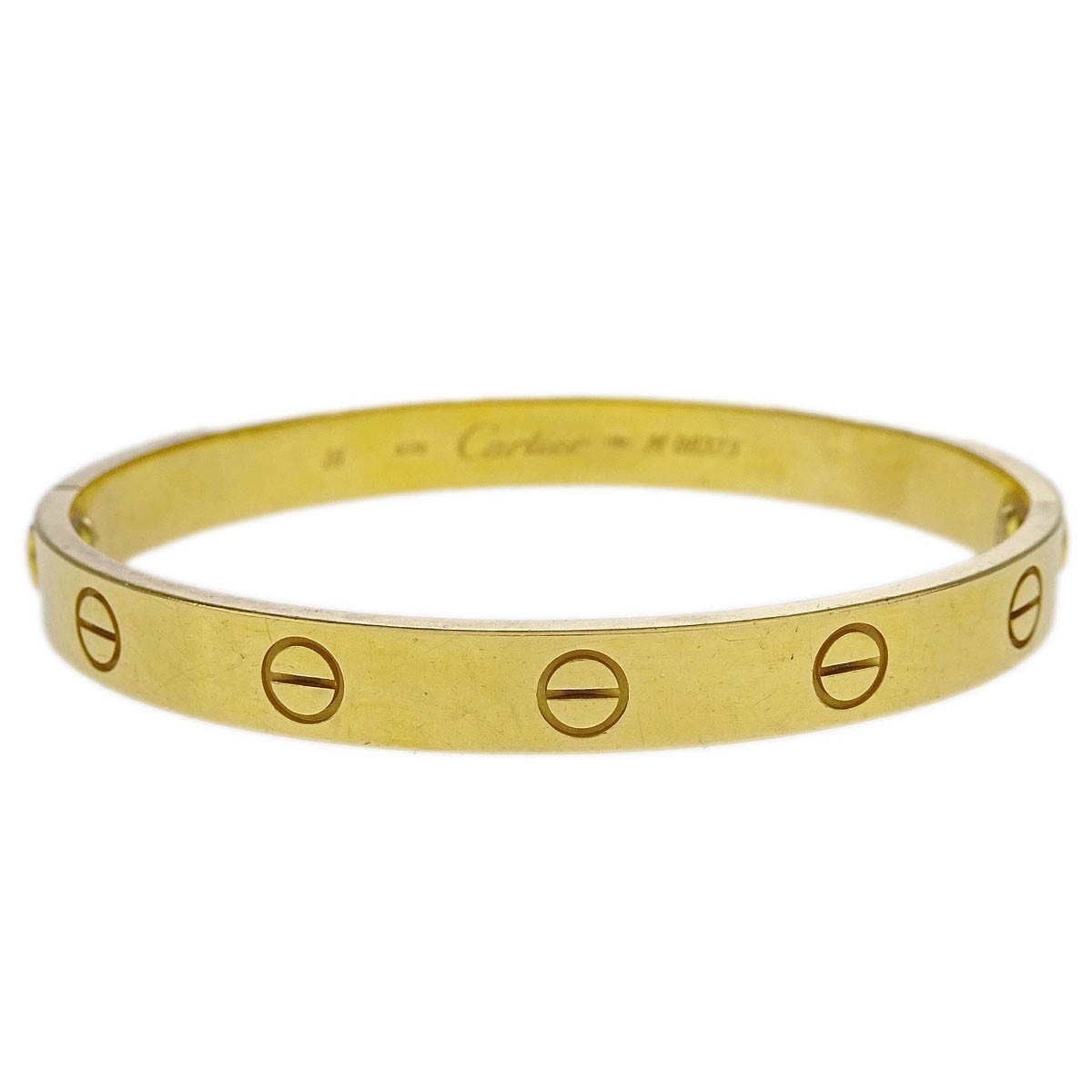 Cartier Love Bracelet 18K Yellow Gold