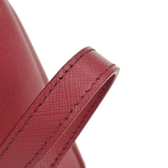 Prada Double Zip Lux Tote Saffiano Leather