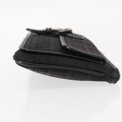 Fendi FF Logo Pouch Canvas