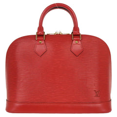 Louis Vuitton Alma Handbag Epi Leather