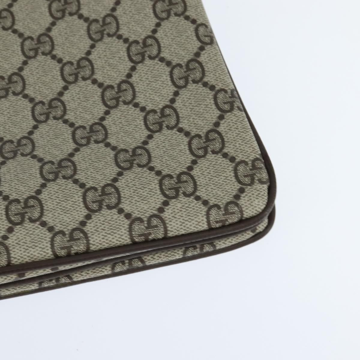 Gucci Ophidia Zip Shoulder Bag GG Coated Canvas