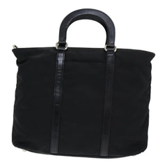 Prada Convertible Zip Tote Tessuto with Leather
