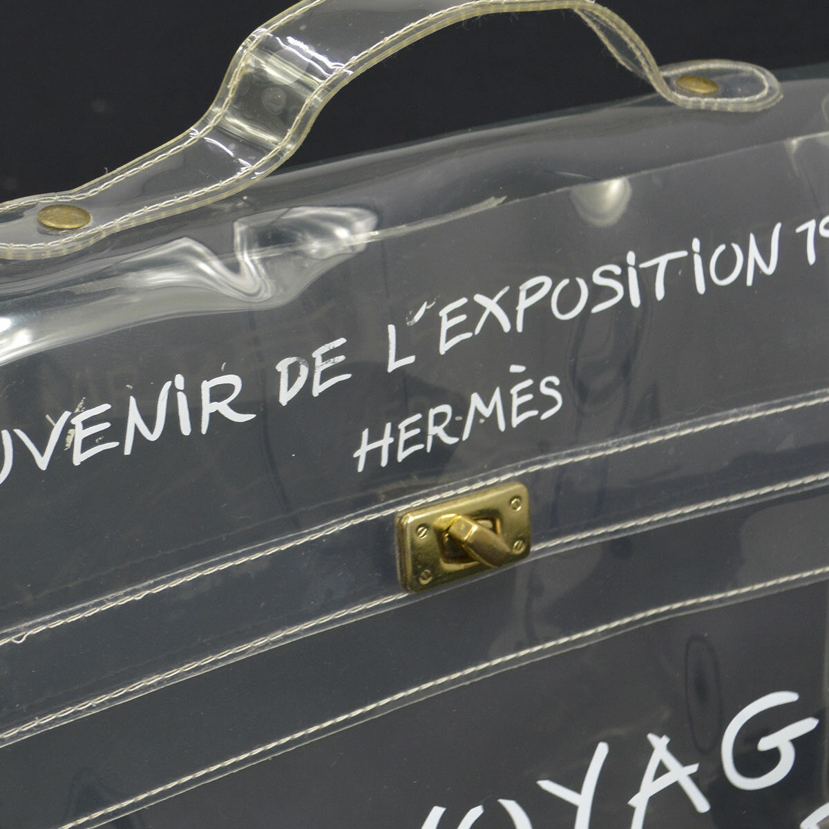 Hermes Kelly Handbag Vinyl