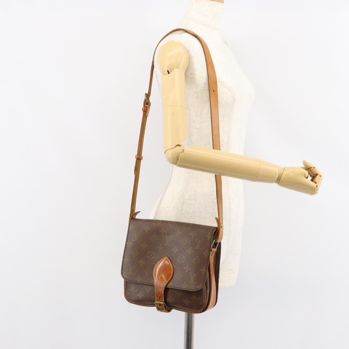 Louis Vuitton Cartouchiere Handbag Monogram Canvas