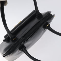 Celine Circle Logo Handbag Leather