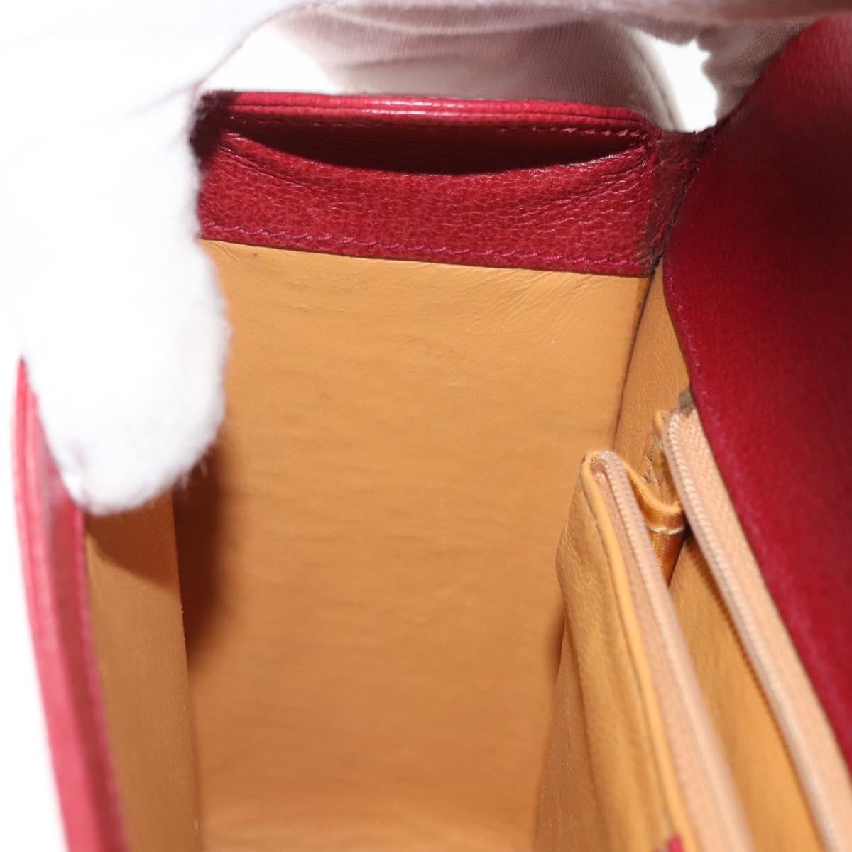 Gucci Vintage Bamboo Handle Bag Leather