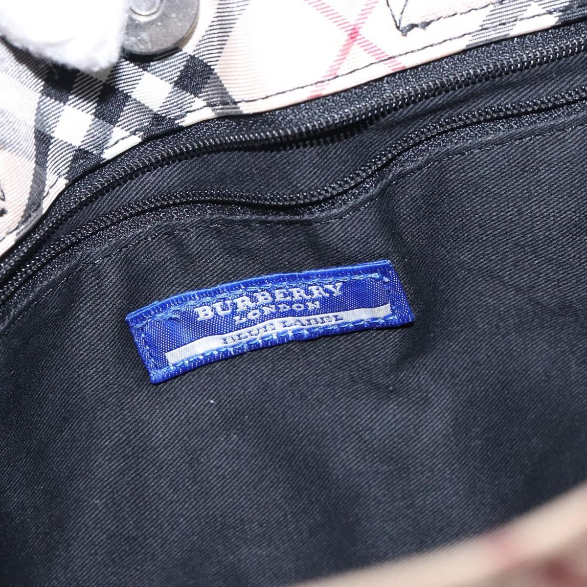 Burberry Nova Check Tote canvas check pattern