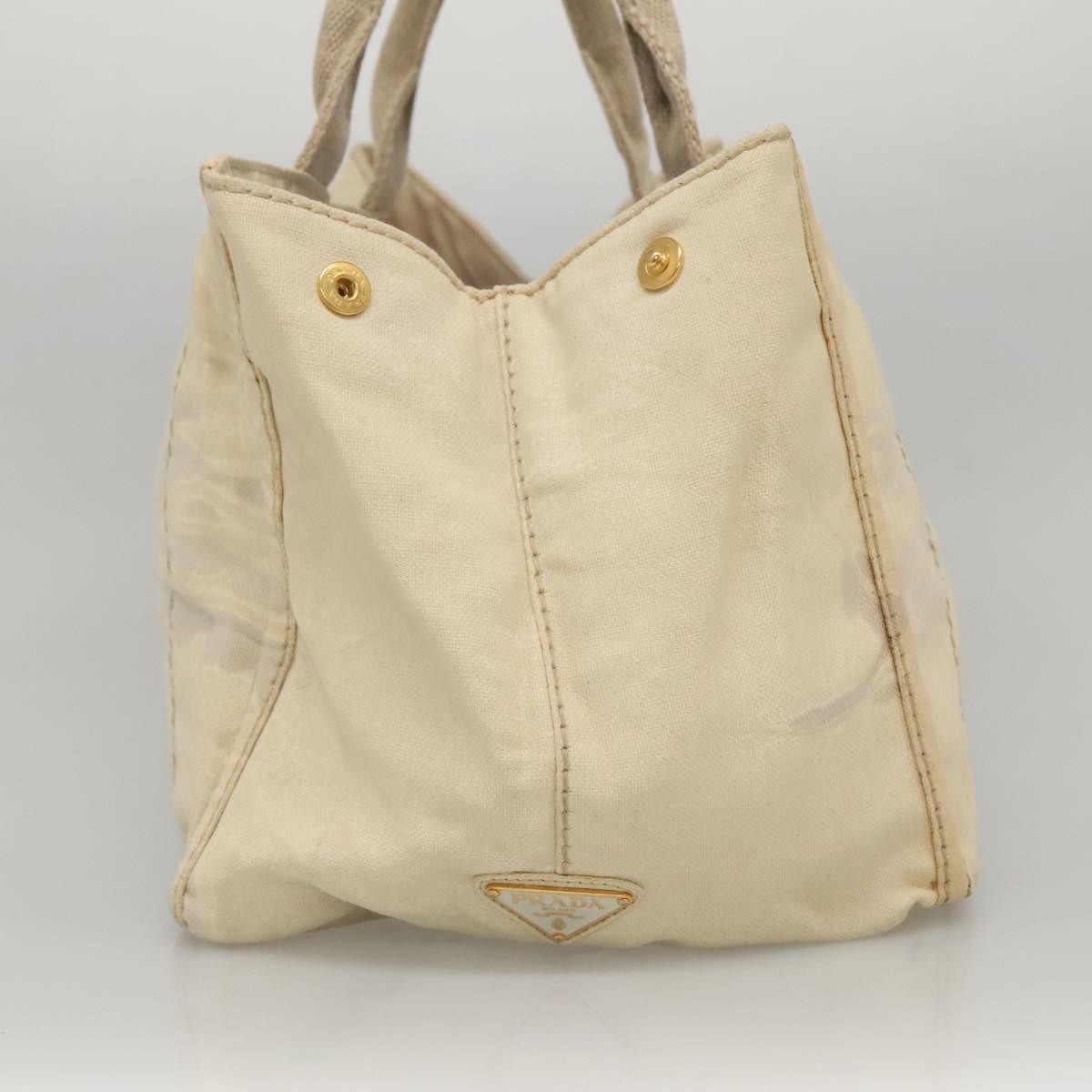Prada Canapa Convertible Tote Canvas