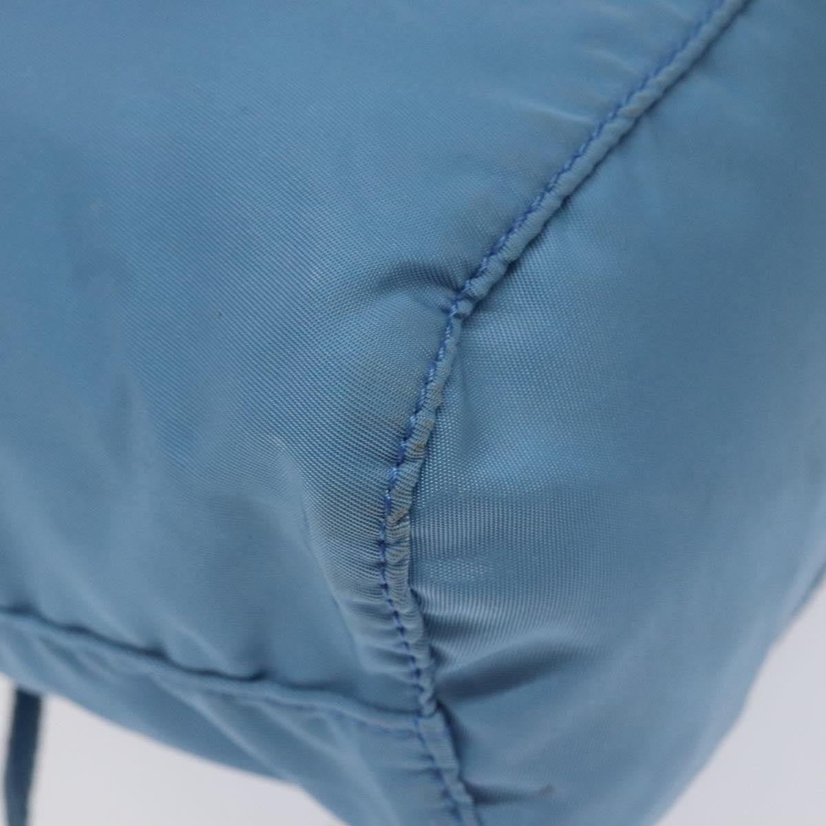 Prada Drawstring Wristlet Bucket Bag Tessuto