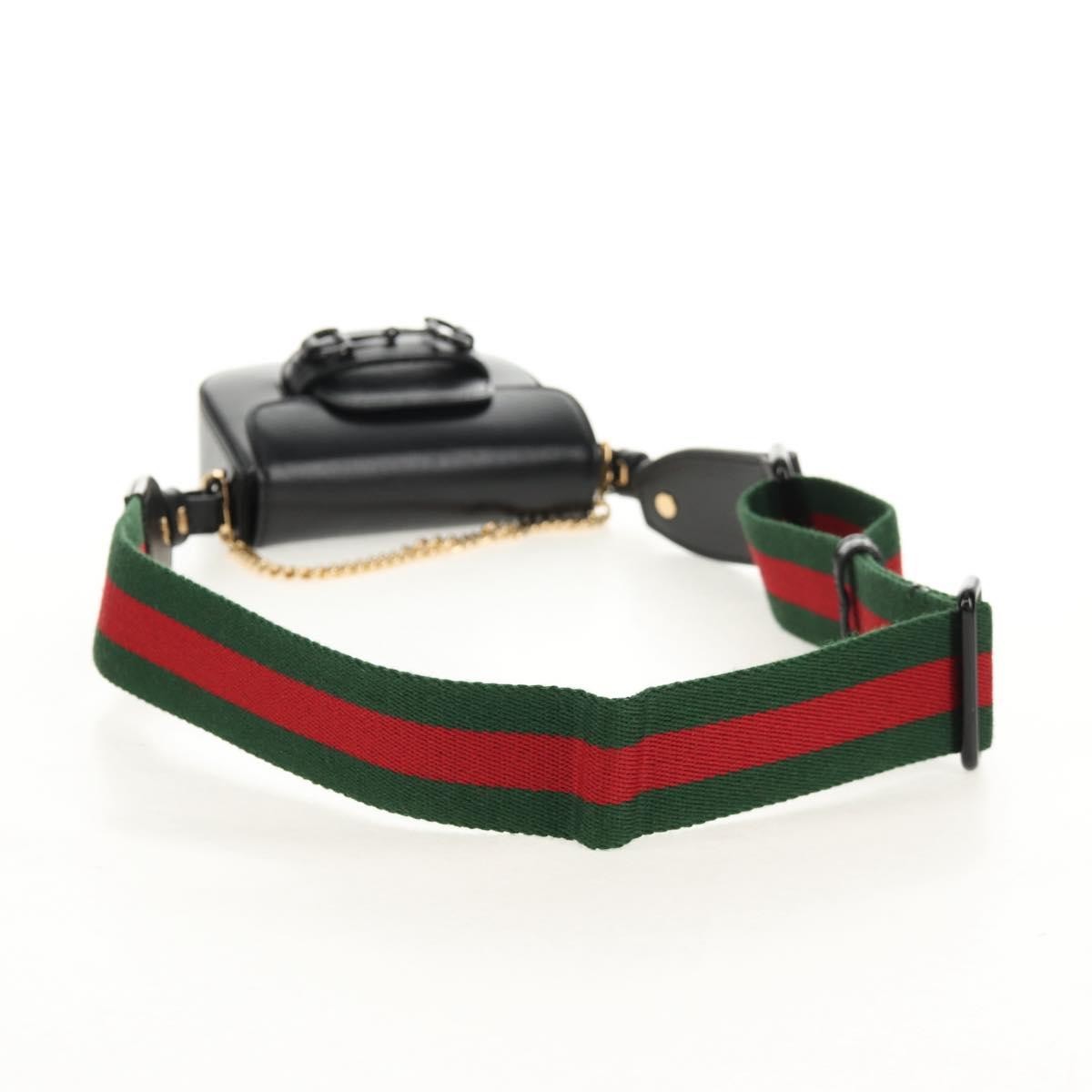 Gucci Vintage Horsebit Shoulder bag Leather