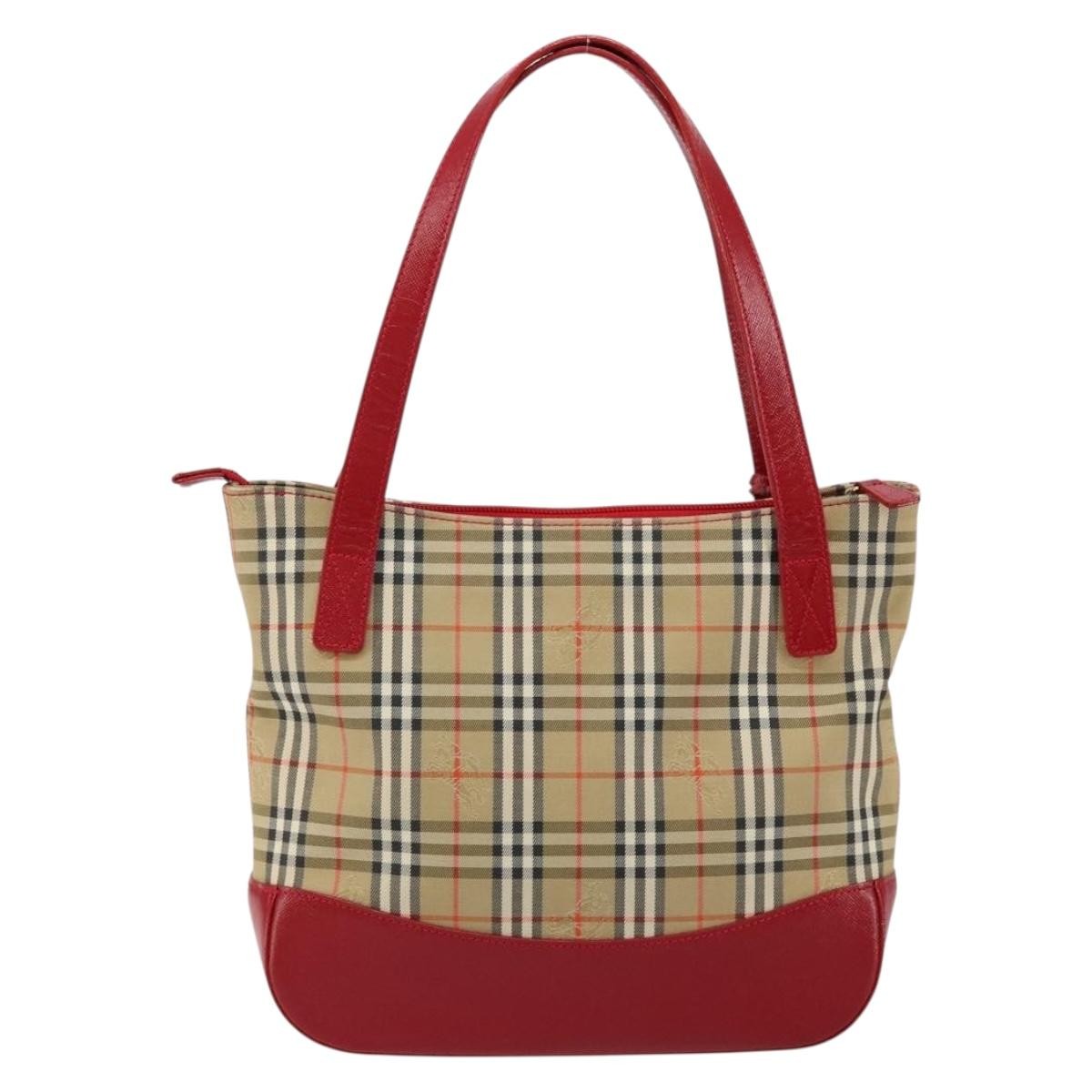 Burberry Nova Check Handbag Nova Check Canvas