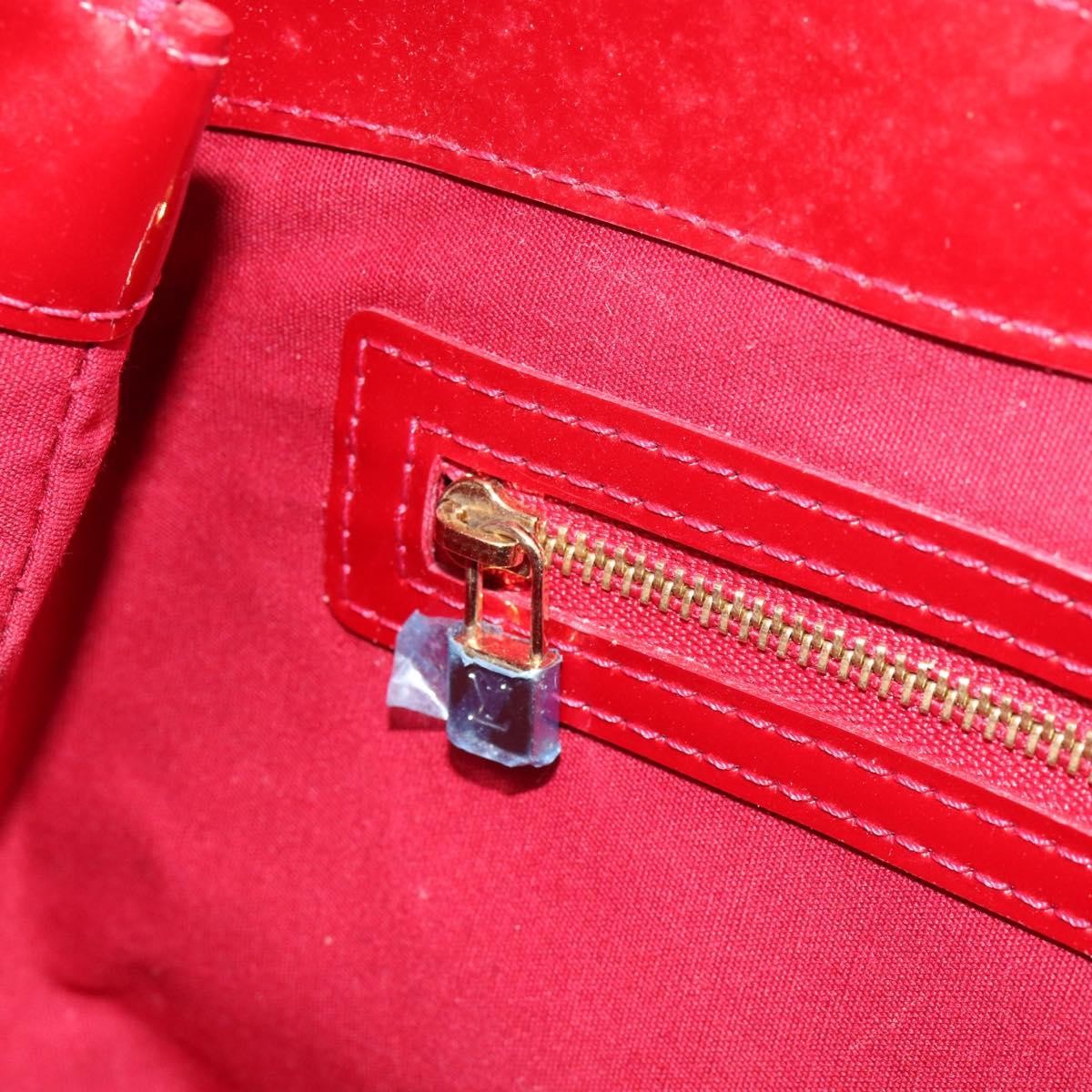 Louis Vuitton Wilshire Handbag Monogram Vernis