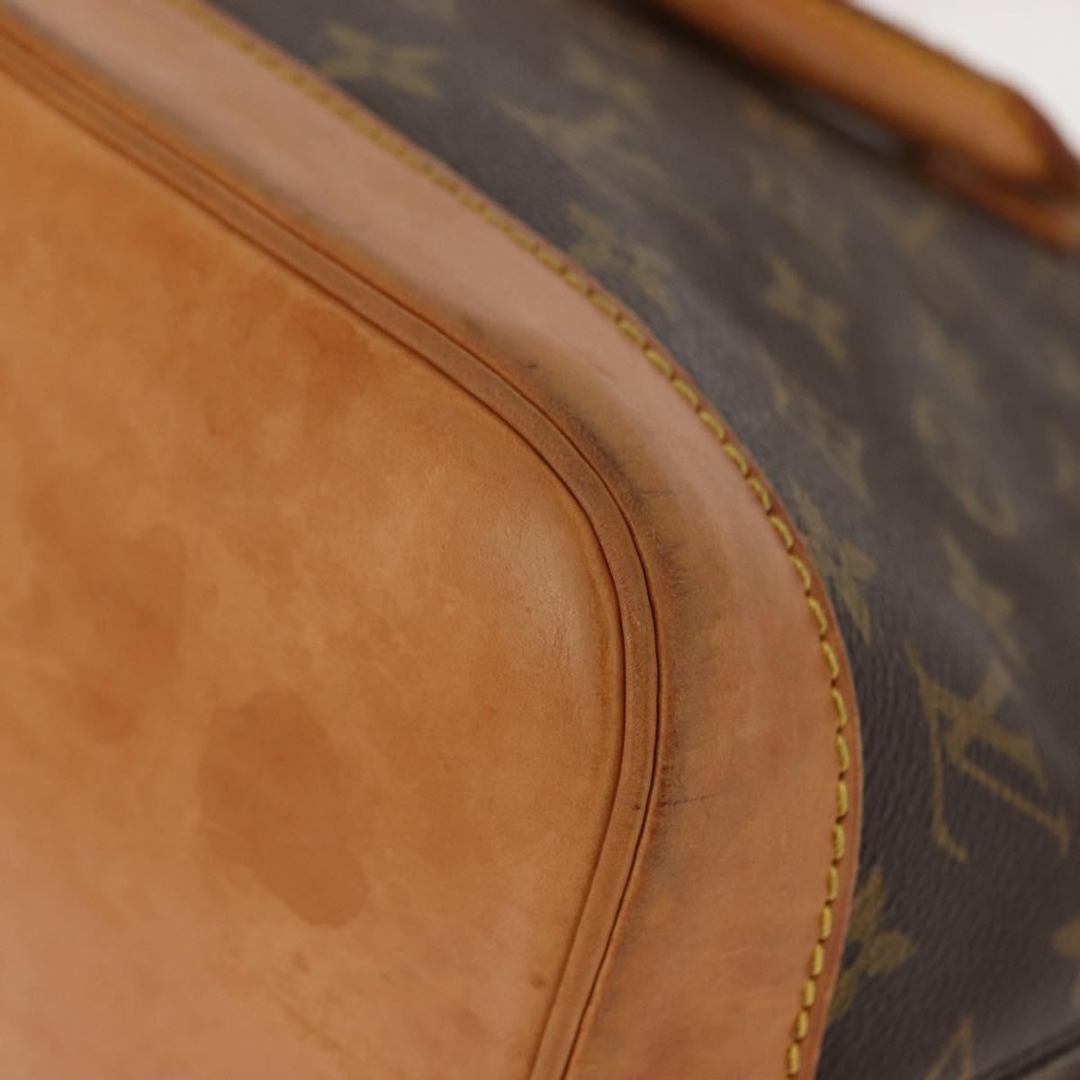 Louis Vuitton Alma Handbag Monogram Canvas