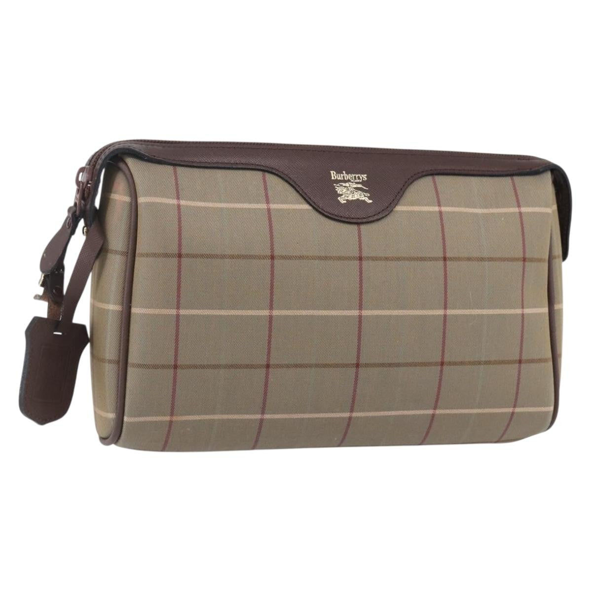 Burberry Nova check Pochette Canvas