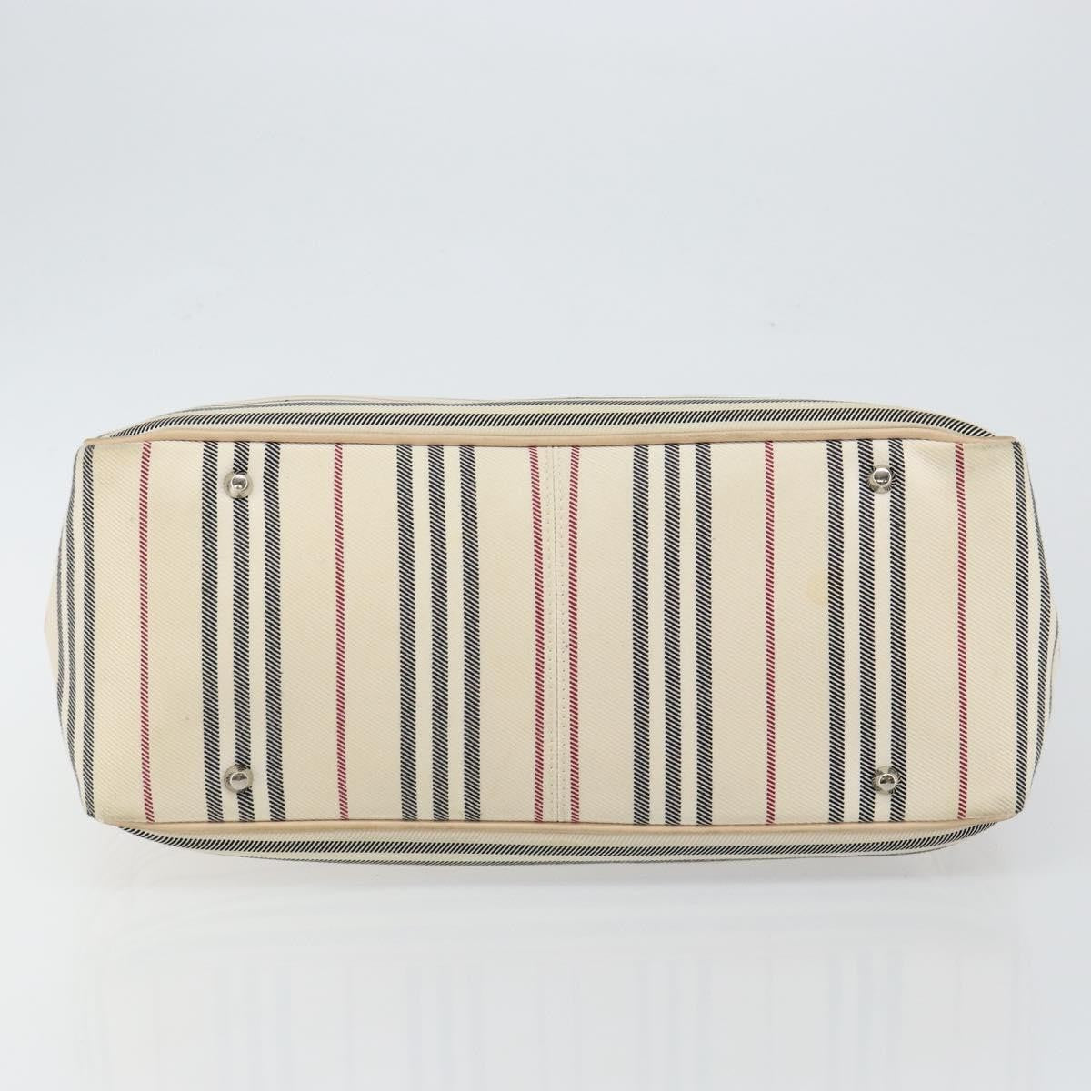 Burberry Nova Check Tote Canvas and Leather