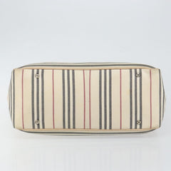 Burberry Nova Check Tote Canvas and Leather