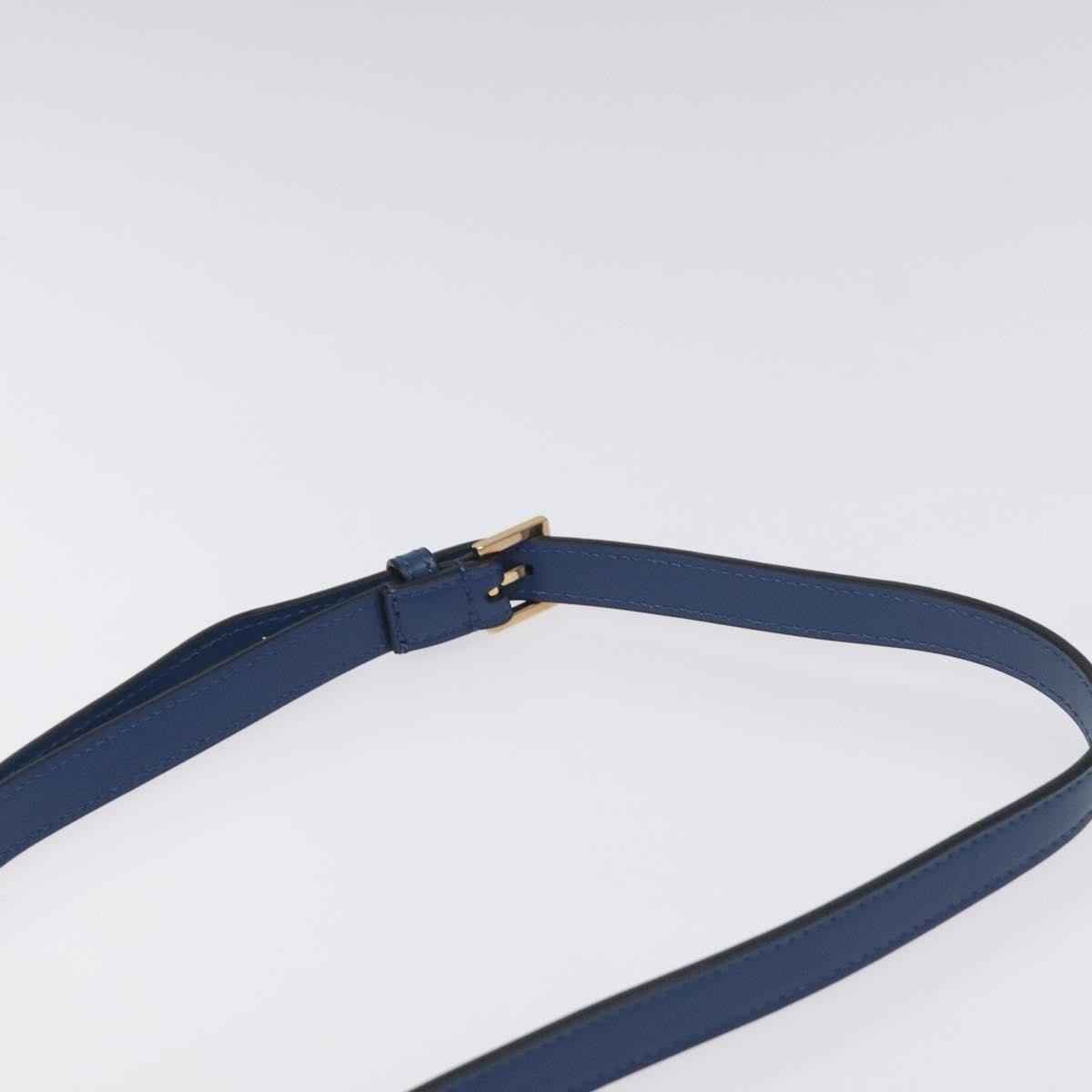 Versace Medusa Icon Front Slip Pocket Camera Bag Quilted Denim