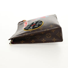 Louis Vuitton Toiletry Pouch Limited Edition Patches Monogram Canvas