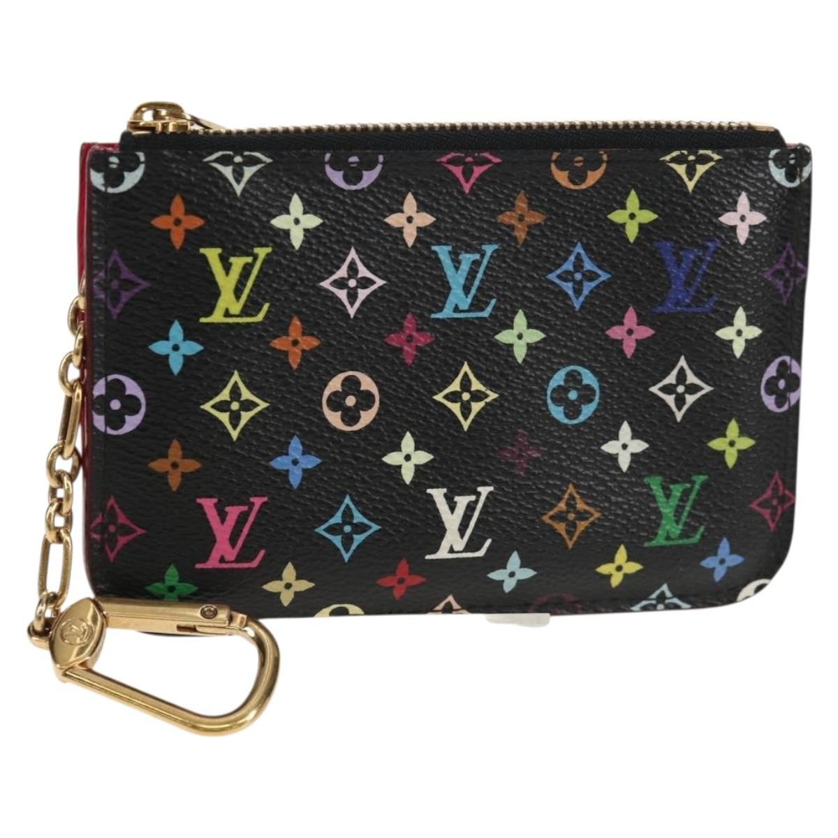 Louis Vuitton Pochette clés NM Monogram Multicolor Canvas