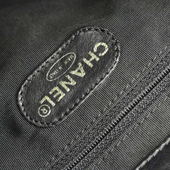 Chanel Vintage CC Resin Chain Tote Leather