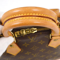 Louis Vuitton Alma Handbag Monogram Canvas