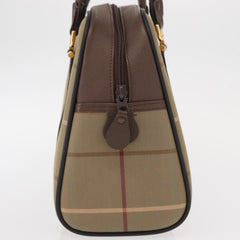 Burberry Nova check boston bag Canvas