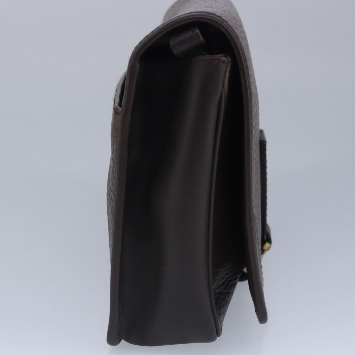 Salvatore Ferragamo Gancini Pouch Leather