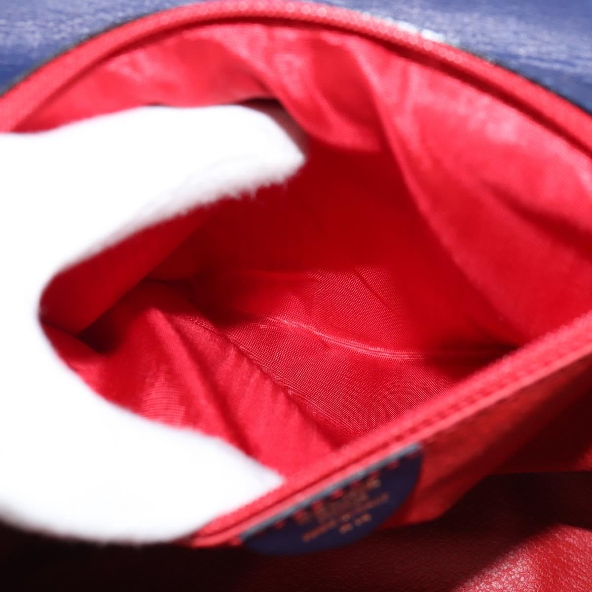 Celine Circle Logo Handbag Leather