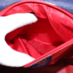 Celine Circle Logo Handbag Leather