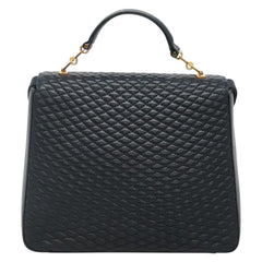 Bally Vintage Handbag Quilted Leather