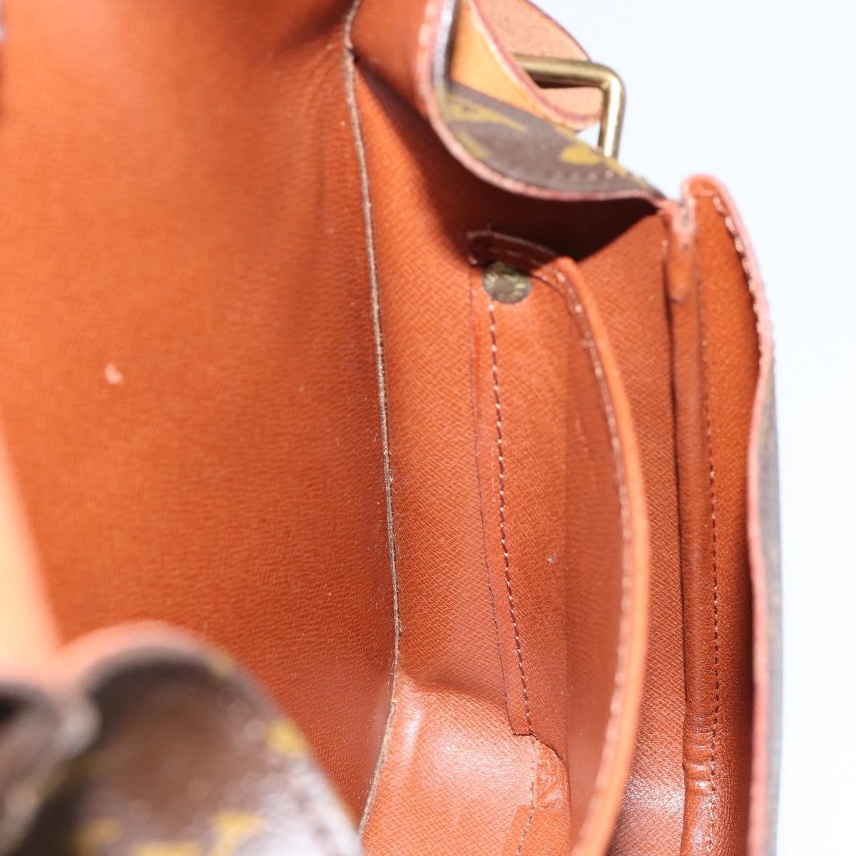 Louis Vuitton Cartouchiere Handbag Monogram Canvas