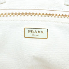 Prada Canapa Tote Canvas