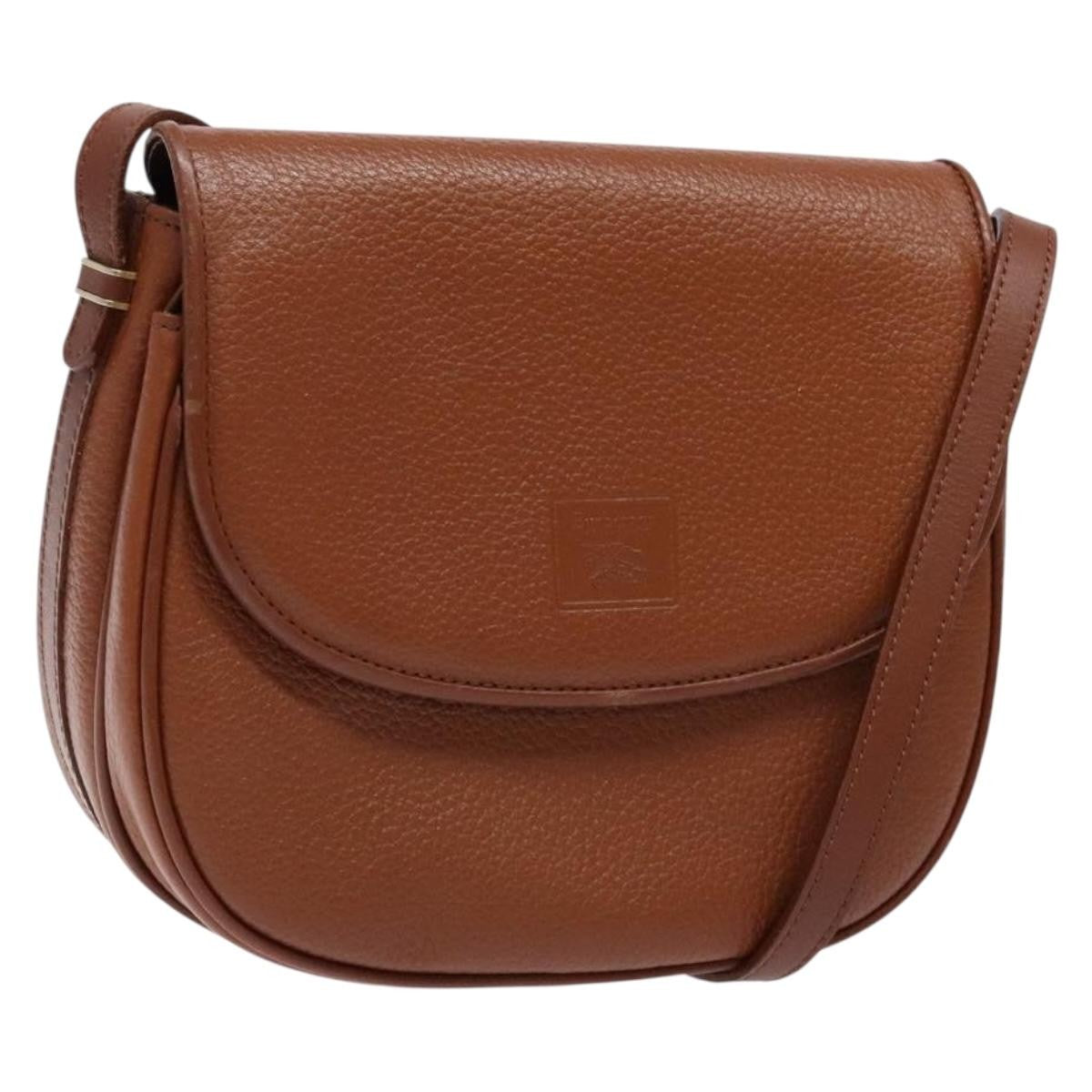 Burberry Flap Messenger Leather