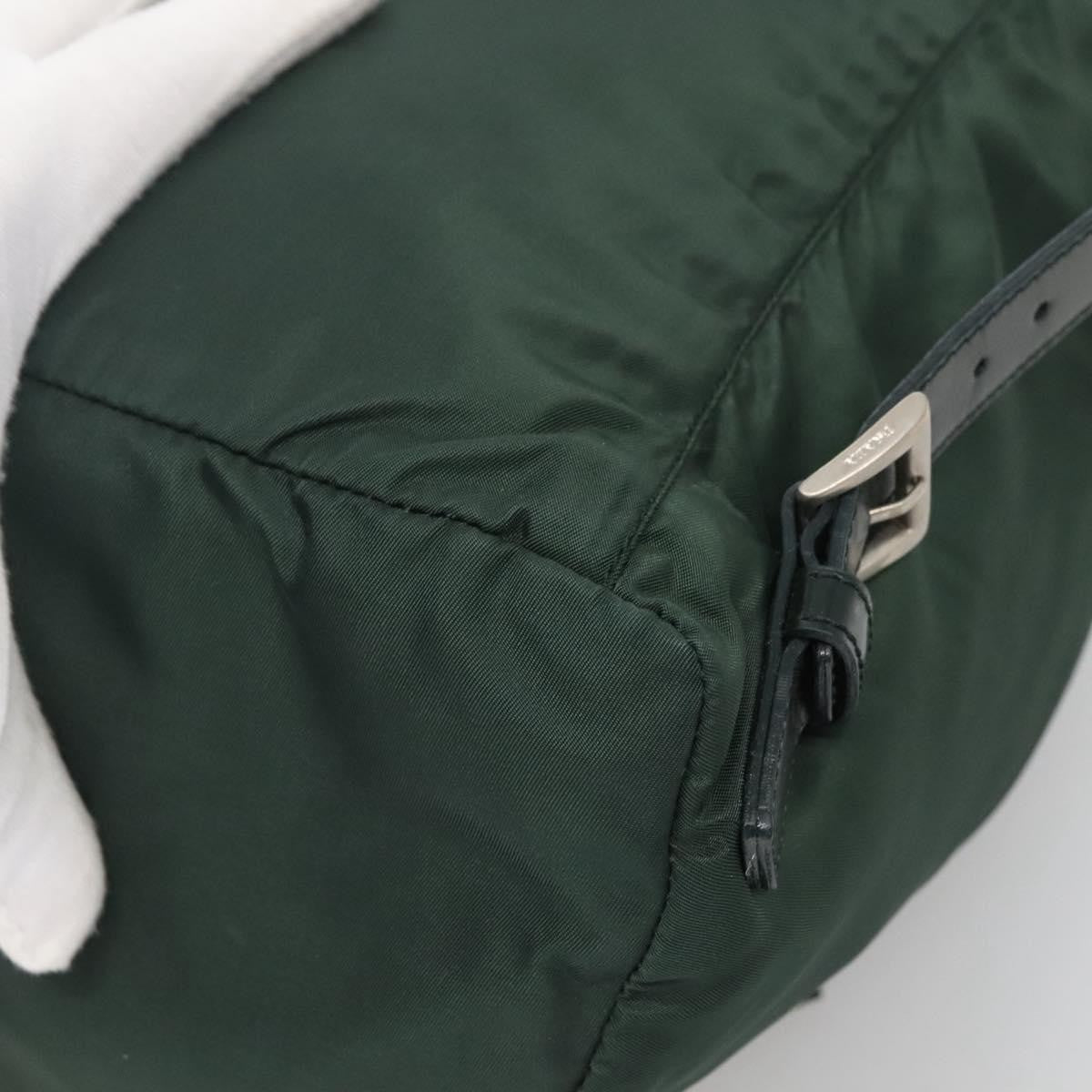 Prada Front Pocket Buckle Backpack Nylon