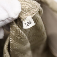 Prada Chain Front Zip Tote Quilted Tessuto