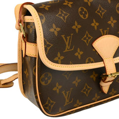 Louis Vuitton Sologne Handbag Monogram Canvas
