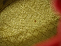 Gucci Vintage Bamboo Backpack Suede