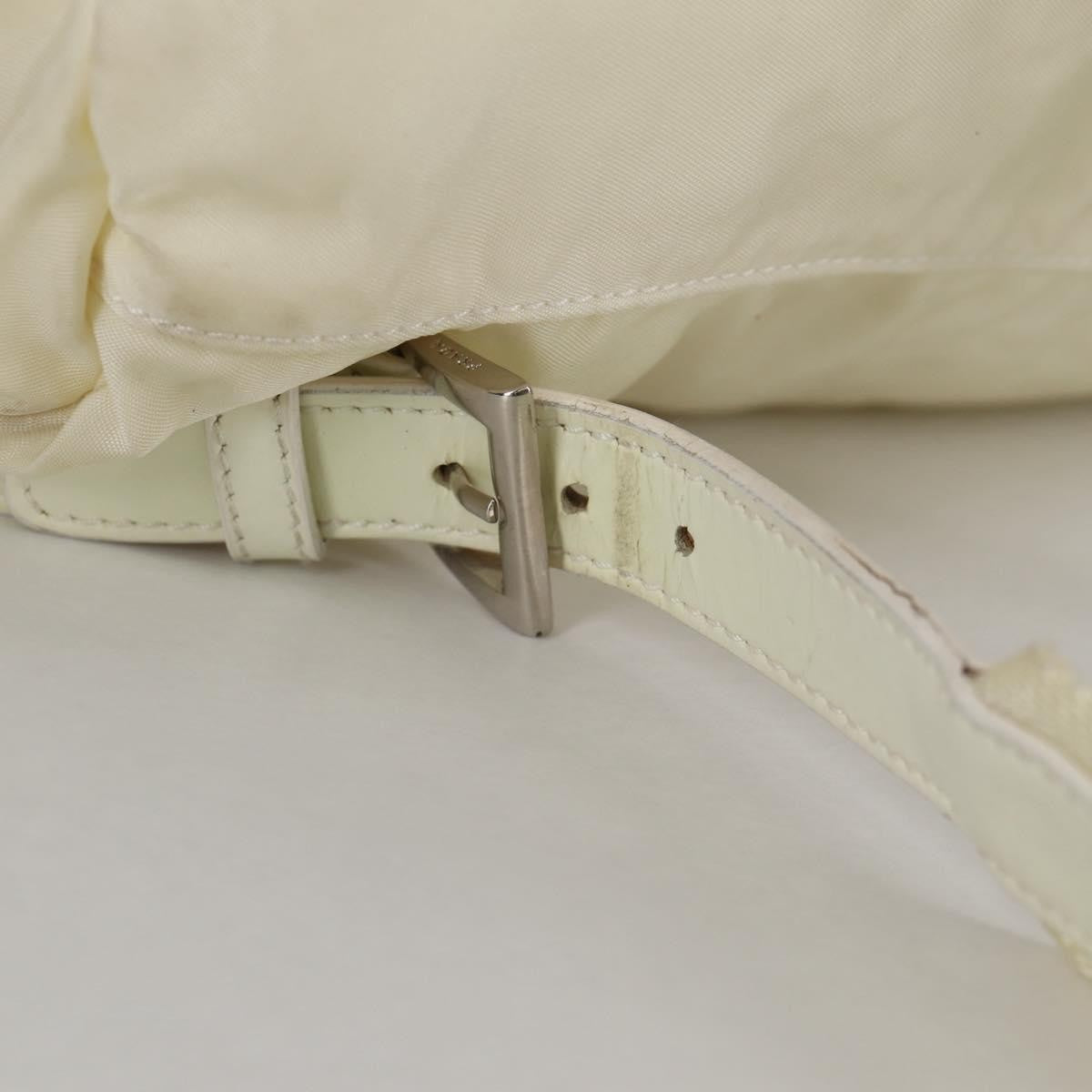 Prada Front Pocket Buckle Backpack Nylon