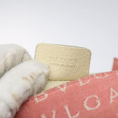 Bvlgari B.Zero1 Logomania Bag Canvas with Leather