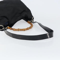 Gucci Vintage Bamboo Handle Bag Nylon