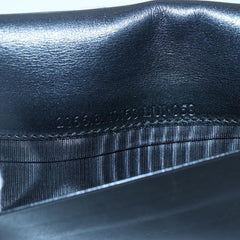 Fendi FF Flap Wallet Zucca Canvas with Embossed Leather